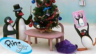 Pingu Gets into the Holiday Spirit  | Pingu - Official Channel | Cartoons For Kids