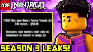 WILD New Season 3 Leak!  Ninjago Dragons Rising Season 3 News!