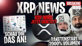  XRP News - Wird XRP ersetzt 2000% Volumenanstieg - Raketenstart  Schau dir das an  Deutsch 