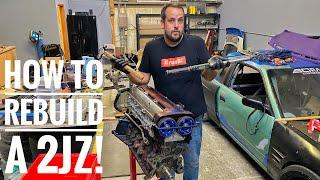 ALBERTO BIG BOOST BUILDING MY 2JZ!!!