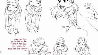 Paperman: Featurette - The Drawings