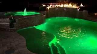 Pool Lighting Show: Gemstone