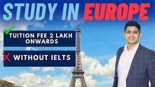 How to get admission in European Universities | Without IELTS | Study in Europe for free