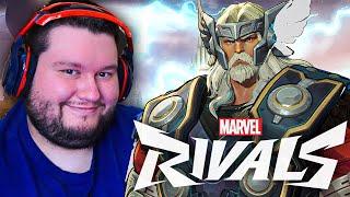 Overwatch Streamer Tries Thor The NEW Marvel Rivals Tank