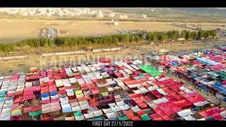 Karachi Ijtema drone View 2022 | First Day | Karachi Biggest Ijtema Gah | DAILY ISLAM OFFICIAL