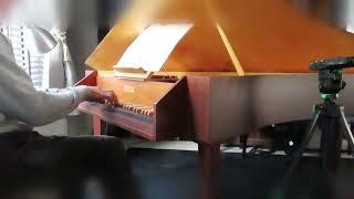 J.S. Bach Inventio 13 BWV 784 - a minor (spinet)