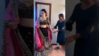️ YE MERA LEHENGA .   #richadixit #youtubeshorts #90s #chammachamma