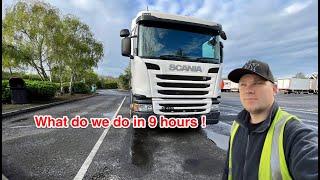 A day in the life of a Truck Driver in UK