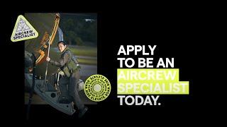 Go further as an RSAF Aircrew Specialist