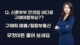 Q. 신혼부부 전셋집 어디로 구해야할까요??