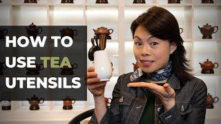 How To Use Tea Utensils | Tea with Olivia