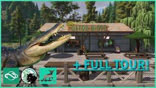 Get your Gator Bites! + Full Tour (Gators Part 3) | Raven Creek Park | Planet Zoo | #49