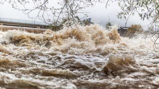 Storms and flash flooding impact Adelaide