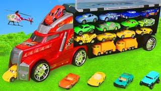 Truck filled with Toy Vehicles for Kids