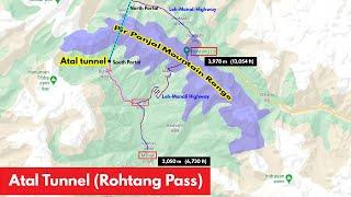 Atal Tunnel (Rohtang Tunnel) -  Its Strategic importance and features