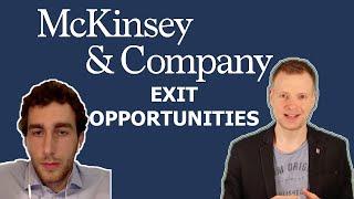 McKinsey Consultants exit opportunities breakdown with @YOUinConsulting .