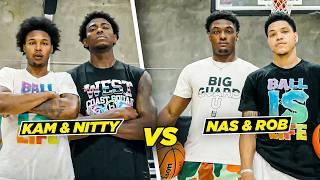 Rob & Nas CLASH w/ Frank Nitty & Kam In EPIC 2v2 | "That BGU S*** Don't Work On ME!" | Ep 5