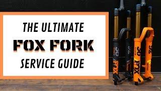 Fox Fork Lowers & Air Spring Service + GRIP2 Damper Install