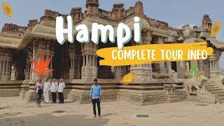 Complete Hampi travel guide- Hampi tour plan, places to visit in hampi #hampi #lifeofkarthik