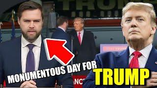 BREAKING: Monumentous Day For Trump! Charges DROPPED! New VP! NEW TRUMP AD!