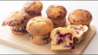 Raspberry Muffin｜HidaMari Cooking