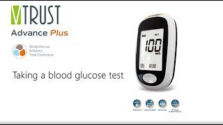 Advance Plus Strips Glucose Test Operational Tutorial