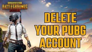 How to Delete Your Pubg Account 2024?