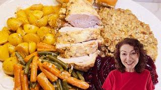 Thanksgiving One Pot Meal - A Complete Turkey Dinner - Turkey Crockpot Dinner