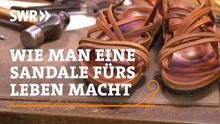 How to make a sandal for life | SWR Craftsmanship