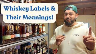 Whiskey 101: Dissecting Bourbon Labels and What Everything Means!