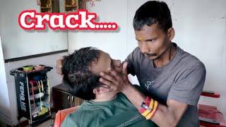 The Legend Master cracker Loud Neck crack and Asmr Head massage | Asmr Massage