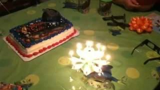 Musical Pyrotechnical Birthday Candle