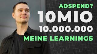 3 Learnings aus 10 Mio Adspend | Berend Heins