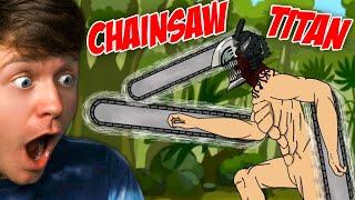 Reacting to CHAINSAW TITAN vs EVERYONE! (Chainsaw Man & Attack on Titan)