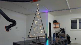 Christmas special. Welding a Christmas tree on the GPPH PLUS welding table