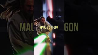 The Deeper Meaning in This Scene - Qui-Gon vs Maul #starwars