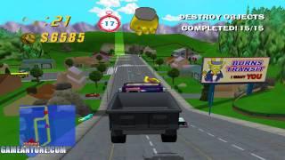 The Simpson's Road Rage Part 1 - Maddness thy name is Homer Simpson