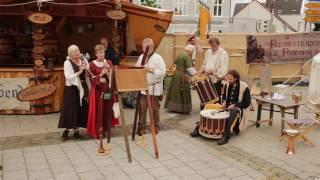 Mittelalterliche Musik auf dem Heider Marktfrieden 2016