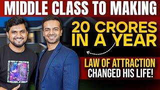 Middle Class To Making 20 Crores A Year by LAW OF ATTRACTION | DBC PODCAST INDIA