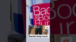 back and body hurts. #backandbodyhurts #shoulder #shoulderpress #workout #facebook #shorts