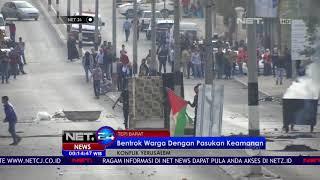 Bentrok Warga Dengan Pasukan Keamanan Di Tepi Barat Yerusalem - NET 24