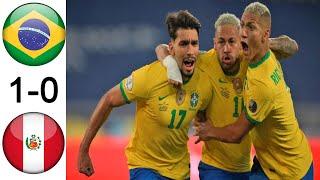 Brazil vs Peru (1-0) FIFA World Cup Qualifiers 2026