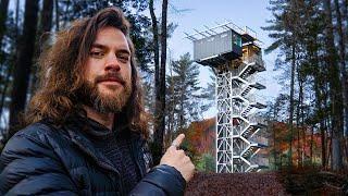 OVERNIGHT in Cozy Lookout Tower (playing FEARS TO FATHOM)