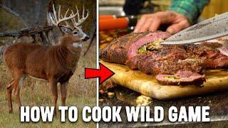 How to Butcher and Cook Wild Game in a Whole NEW Way!!