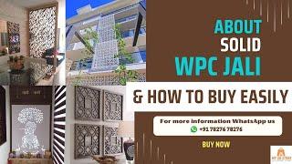 About Solid WPC Jali #sehrawatbrothers #shots #WPC #WPCjali #solidwpc jali