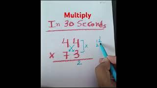 Multiply in 30 seconds #viralvideo #shorts #mathstricks #maths