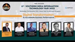 Panel Discussion in SIITF2022 Topic: DIGITAL TRANSFORMATION TO ACCELERATE BUSINESS PERFORMANCE