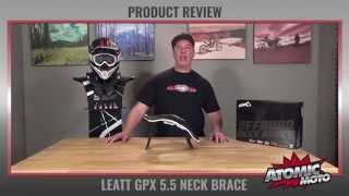 Leatt GPX 5.5 Neck Brace Review by Atomic-Moto