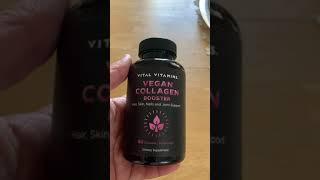 Vital Vitamins Vegan Collagen Booster, Great way to get your body to boost its own collagen