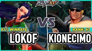 KOF XV  Lokof (Luong/Rock/Gato) vs Kionecimo (Clark/Iori/Kyo)